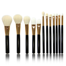 12pcs Professional Makeup Brush Sets Cosmetics Brushes Eyebrow Eye Brow Powder Lipsticks Shadows Make Up Tool Kit