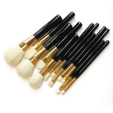 12pcs Professional Makeup Brush Sets Cosmetics Brushes Eyebrow Eye Brow Powder Lipsticks Shadows Make Up Tool Kit