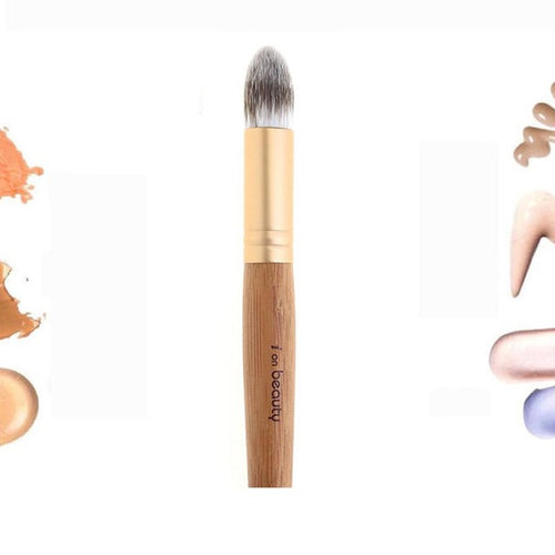 15.5cmX3cm Synthetic Hair Wood Makeup Brushes Powder Concealer Blush Liquid Foundation Makeup Brush Anne