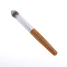 15.5cmX3cm Synthetic Hair Wood Makeup Brushes Powder Concealer Blush Liquid Foundation Makeup Brush Anne