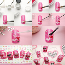 15pcs Drawing Nail Tips Set Nail Art Tips Gel Painting Pen Polish Brushes