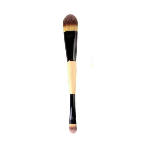 17.5cm Women Synthetic Hair Material Dual Ended Concealer foundation Eye Shadow Makeup Brush Anne
