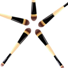 17.5cm Women Synthetic Hair Material Dual Ended Concealer foundation Eye Shadow Makeup Brush Anne