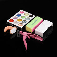 19Acrylic Nail Art Tips Powder Liquid Brush Glitter Clipper Primer File Set Kit Suitable for professional use or home use Anne