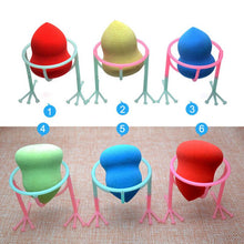 1PC Makeup Beauty Stencil Egg Powder Puff Sponge Display Stand Drying Holder Rack On the dresser beautiful and practical Anne