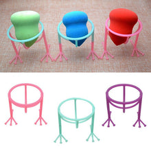 1PC Makeup Beauty Stencil Egg Powder Puff Sponge Display Stand Drying Holder Rack On the dresser beautiful and practical Anne
