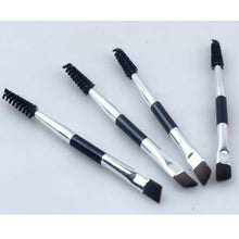 1PC Makeup Double-headed Inclined Eyebrow Brush Eyelashes Volume Tool pincel maquiagem profissional 2017 Anne