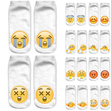 1Pair Wink 3D Boat Socks Digital Print Unisex Couple Breathable Stretchy Socks 2016 happy socks Lover Gifts#3530