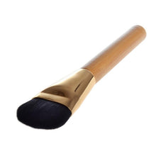 1pcs Professional Cosmetic Flat Contour Brush Face Blend Makeup Brush Made by superfine soft antibacterial fiber hair Anne
