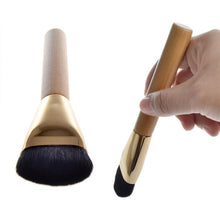 1pcs Professional Cosmetic Flat Contour Brush Face Blend Makeup Brush Made by superfine soft antibacterial fiber hair Anne