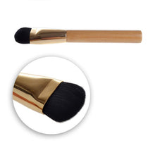 1pcs Professional Cosmetic Flat Contour Brush Face Blend Makeup Brush Made by superfine soft antibacterial fiber hair Anne