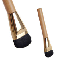 1pcs Professional Cosmetic Flat Contour Brush Face Blend Makeup Brush Made by superfine soft antibacterial fiber hair Anne