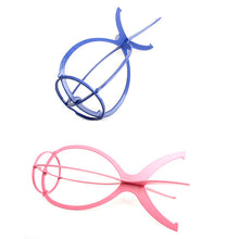 1x Plastic Stable Folding Wig Hair Hat Cap Durable Stand Holder Display