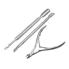 2.8 x 0.4 x 5.5 inches Nail Cuticle Nipper with Trimmers Pusher Pack of 3 Smooth and easy cutting action Anne