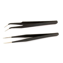 2 Black Acrylic Gel Nail Art Rhinestones Paillette Nipper Picking Tool