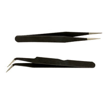 2 Black Acrylic Gel Nail Art Rhinestones Paillette Nipper Picking Tool