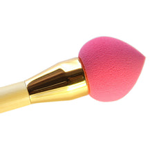 2 In 1 Pro Makeup Brushes Double Nylon Hair Cosmetic Puff Brush Face Powder Blush Concealer Foundation Make Up Tool