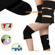 2 Pcs Knee Brace Support Spontaneous Heating Protection Magnetic Therapy Belt