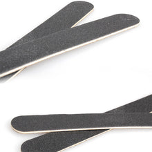 2 Pcs Manicure Salon Buffer Sandpaper Nail Art Tool Files Buffing Double Side