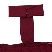 2 Pieces Set Halter Neck Womens Dress Off Shoulder Long Sleeve Knee-length Ladies Choker Wrap Bodycon Pencil Dresses #1214