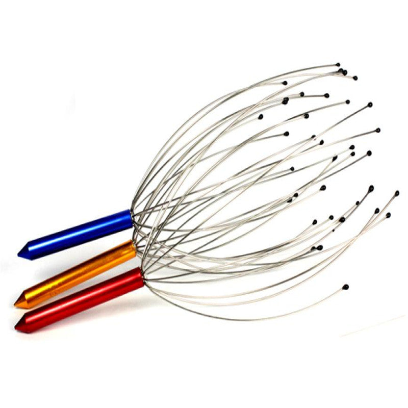 [2 pcs] Head Hair Held Scalp Neck Octopus Equipment Stress Release Relaxtion for you Anne