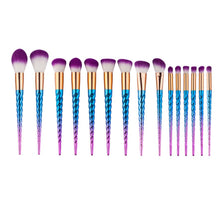 20*18*2 cm Hot Sale 15PCS Make Up Foundation Eyebrow Eyeliner Blush Cosmetic Concealer Brushes Anne