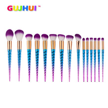20*18*2 cm Hot Sale 15PCS Make Up Foundation Eyebrow Eyeliner Blush Cosmetic Concealer Brushes Anne