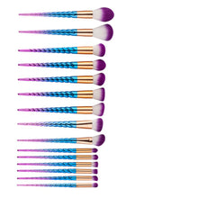 20*18*2 cm Hot Sale 15PCS Make Up Foundation Eyebrow Eyeliner Blush Cosmetic Concealer Brushes Anne