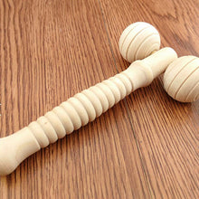 20 2pcs Body Care Face-lift Slimming Remove Line Massager Handle Wooden Tools 2 Face Neck Chin Relaxing Roller Massagers