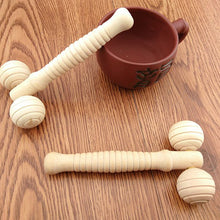 20 2pcs Body Care Face-lift Slimming Remove Line Massager Handle Wooden Tools 2 Face Neck Chin Relaxing Roller Massagers