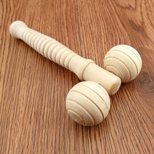 20 2pcs Body Care Face-lift Slimming Remove Line Massager Handle Wooden Tools 2 Face Neck Chin Relaxing Roller Massagers
