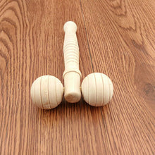 20 2pcs Body Care Face-lift Slimming Remove Line Massager Handle Wooden Tools 2 Face Neck Chin Relaxing Roller Massagers