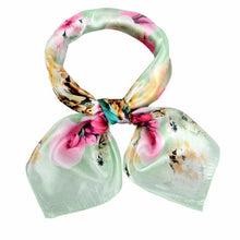 20 Colors 2017 OL Lady Scarf Square Scarf Satin 60cm*60cm Women Fashion Print Office Ladies Scarves handkerchief Female #1201