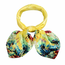 20 Colors 2017 OL Lady Scarf Square Scarf Satin 60cm*60cm Women Fashion Print Office Ladies Scarves handkerchief Female #1201