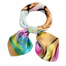 20 Colors 2017 OL Lady Scarf Square Scarf Satin 60cm*60cm Women Fashion Print Office Ladies Scarves handkerchief Female #1201