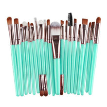 20 pcs makeup brushes professional tools Make-up Toiletry Kit Wool Make Up Brush Set maquiagem 100% brand 2017 Anne