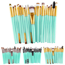 20 pcs makeup brushes professional tools Make-up Toiletry Kit Wool Make Up Brush Set maquiagem 100% brand 2017 Anne