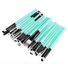 20 pcs makeup brushes professional tools Make-up Toiletry Kit Wool Make Up Brush Set maquiagem 100% brand 2017 Anne