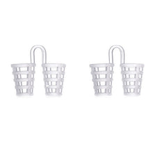 201 2pcs Anti Snoring and Apnea Stop Snoring Sleeping Aid Equipment Silicon Anti Snore Ceasing Stopper Anti-Snoring Nose