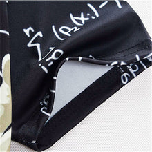 2015 Men's New Short-sleeved Math Science T-shirt Graphic 3D Logo T Shirt Funny Character Print T-shirts Casual Tops 31162