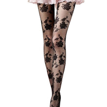 2015 New 3colors Black Sexy Lace tattoo pantyhose Panty Hose collants tattoo