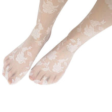 2015 New 3colors Black Sexy Lace tattoo pantyhose Panty Hose collants tattoo