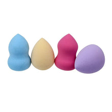 2015 New 4pcs/Lot Multi Shape Pro Mini Beauty Flawless Makeup Foundation Puff Sponges  Wholesale