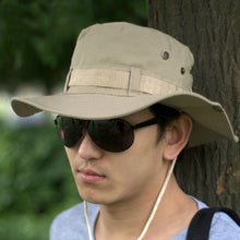 2015 New 5Color Fashion Cap Men Bucket Hat Boonie Hunting Fishing Outdoor Wide Caps Brim Baseball Cap