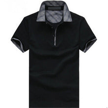 2015 New Fashion Polo Shirts Men Summer Printed Short Sleeve Shirts Plus Size Lapel Business Shirt Tops High Quality 31165