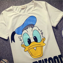 2015 New Japanese Harajuku Style Summer T-shirt Round Neck Loose Short Sleeve Cartoon Printed T Shirt Male Casual Shirts 31191