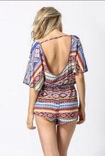 2015 Summer Style jumpsuits Flower Print bodysuit overall Rompers Women jumpsuits ladies overall women monos largos de mujer