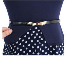 2015 Vestidos Casual Vintage Dot Dresses Women Summer Dress Casual Dress Women Dress Vestidos Femininos