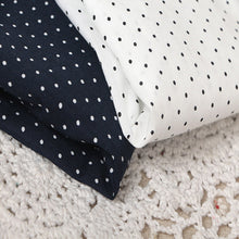 2015 Women Blouses Polka Dot Shirt Long Sleeve Fashion Cotton Camisas Femininas Blusas Female Tops For Mori Girls 70016