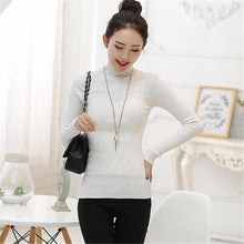 2015 Women Sweaters Plus Size 8 Colors Computer Knitted Long Sleeve Casual Regular Tuttleneck Wool Pullovers